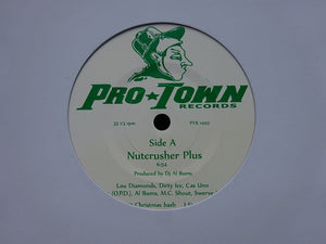 Pro-Town Records ‎– Nutcrusher Plus (13 Emcees of X-Mas) (7")