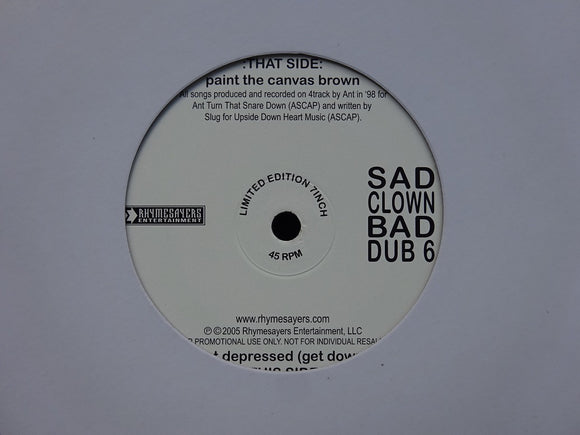 Atmosphere ‎– Sad Clown Bad Dub 6 (7
