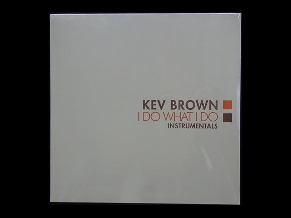 Kev Brown ‎– I Do What I Do Instrumentals (LP)