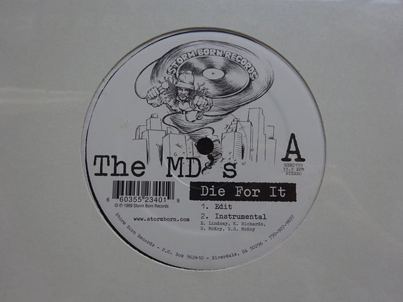 The MD's (Mental Dimension) ‎– Die For It / Degree (12
