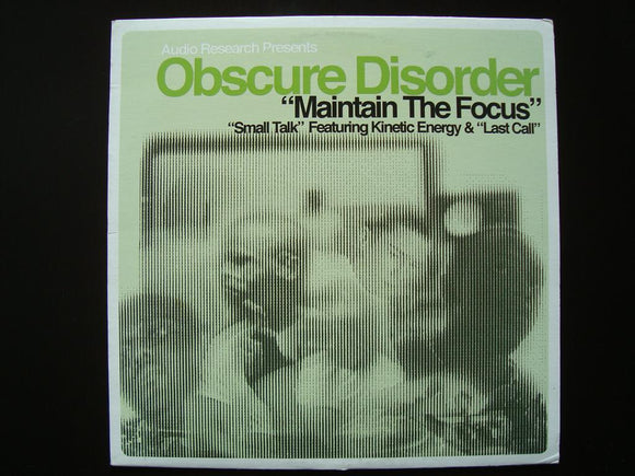 Obscure Disorder – Maintain The Focus (12