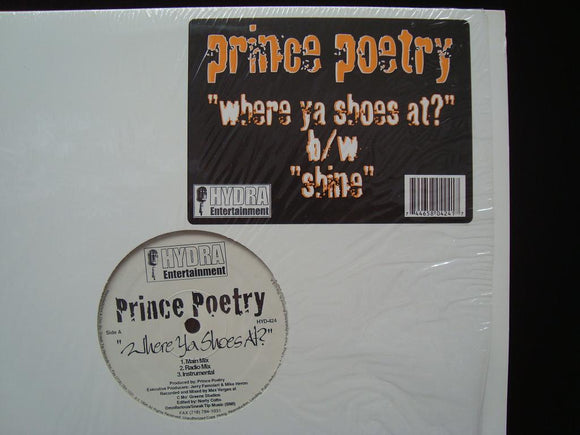 Prince Poetry - Where Ya Shoes At? / Shine (12