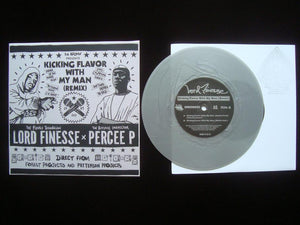 Lord Finesse x Percee P ‎– Kicking Flavor With My Man (Rmx) (7")