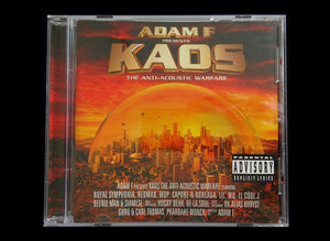 Adam F ‎– Kaos: The Anti-Acoustic Warfare (CD)