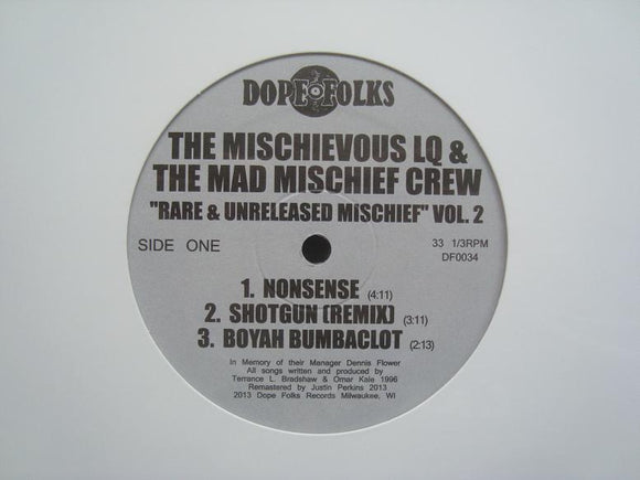 The Mischievous LQ ‎– Rare & Unreleased Mischief Vol.2 (EP)