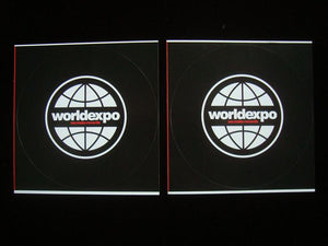 Worldexpo Records Stickers