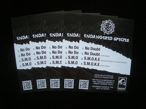 Endangered Species ‎– No Doubt / S.M.O.K.E. 12" Stickers
