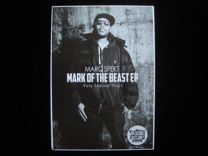 MarQ Spekt ‎– Mark Of The Beast EP Sticker