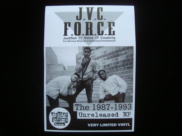J.V.C.F.O.R.C.E ‎– The 1987-1993 Unreleased EP Sticker