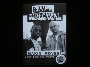 Q Ball & Curt Cazal ‎– Makin Moves EP Sticker
