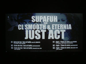 Supafuh – Just Act 12" Sticker