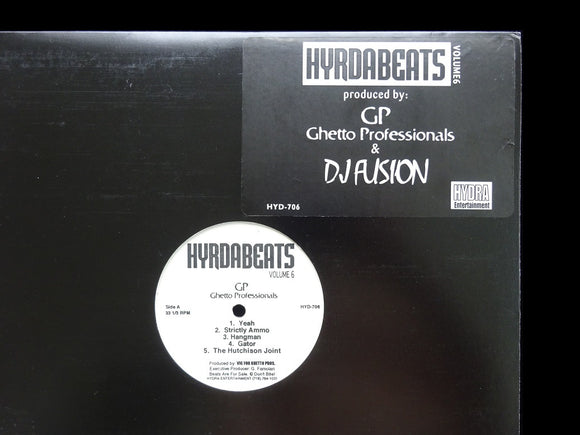 Ghetto Professionals / DJ Fusion ‎– Hydra Beats Vol. 6 (LP)