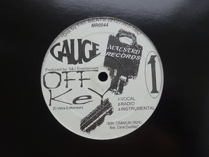 Gauge ‎– Off Key / Cranium (Remix) (12")