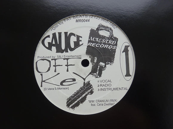 Gauge ‎– Off Key / Cranium (Remix) (12