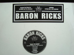 Baron Ricks - Rags To Riches / Harlem River Drive (12")