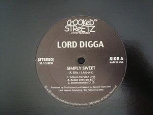 Lord Digga – Simply Sweet (12")