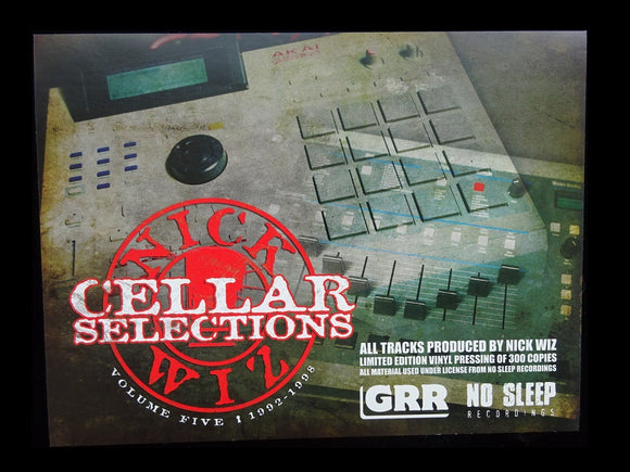 Nick Wiz – Cellar Selections 5: 1992-1998 Sticker