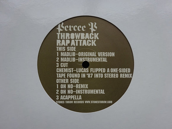 Percee P – Throwback Rap Attack (12