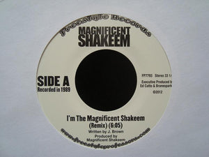 Magnificent Shakeem - Branesparker & G.W. Foxx (7")