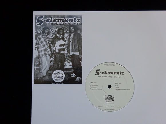 5-Elementz ‎– The Album Time Forgot (EP)