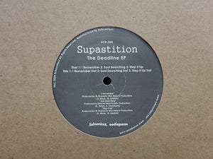 Supastition ‎– The Deadline EP (12")