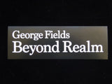 George Fields ‎– Beyond Realm (clear vinyl edition) (2LP)