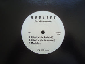 Redlife ‎– Nobody's Safe (12")