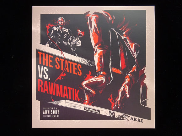 Rawmatik ‎– The States Vs. Rawmatik (LP)