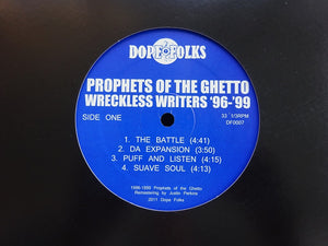 Prophets Of The Ghetto ‎– Wreckless Writers '96-'99 (EP)