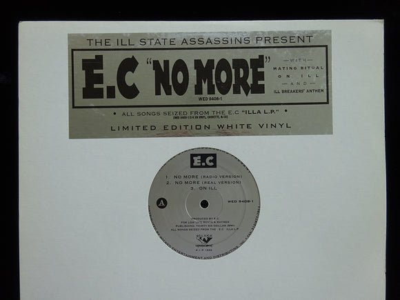 E.C ‎– No More / On Ill (12