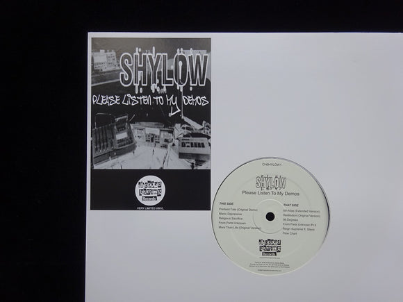Shylow ‎– Please Listen To My Demos (LP)