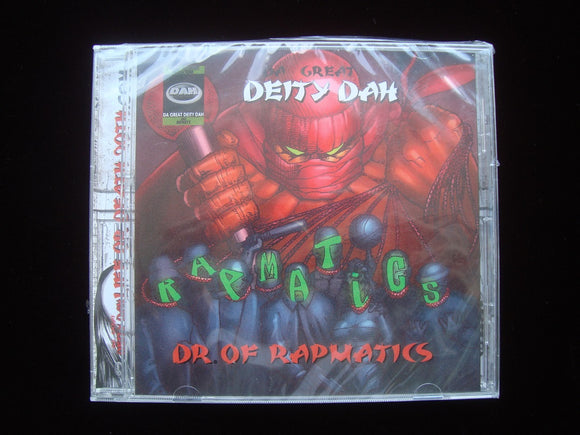 Da Great Deity Dah ‎– Dr. Of Rapmatics (CD)