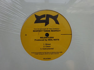 Relentless / Ethah ‎– Respect Takes Respect / Your Simple Words (12")
