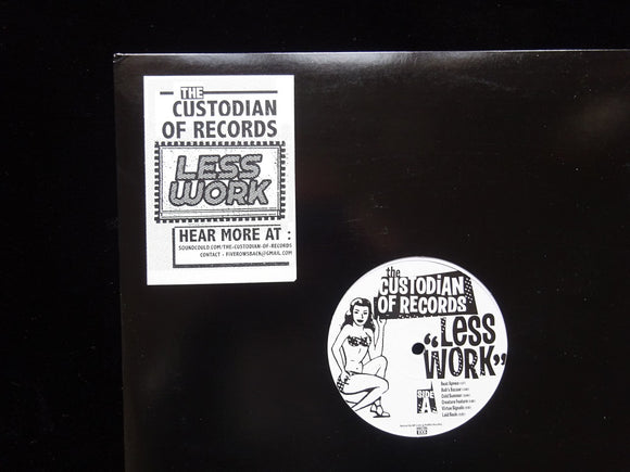 The Custodian Of Records ‎– Less Work (LP)