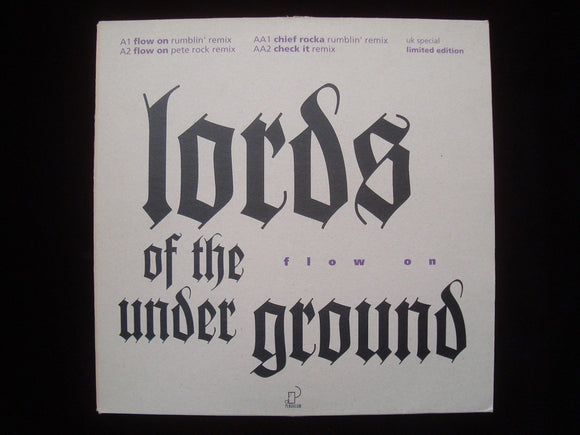 Lords Of The Underground ‎– Flow On (Remixes) (12