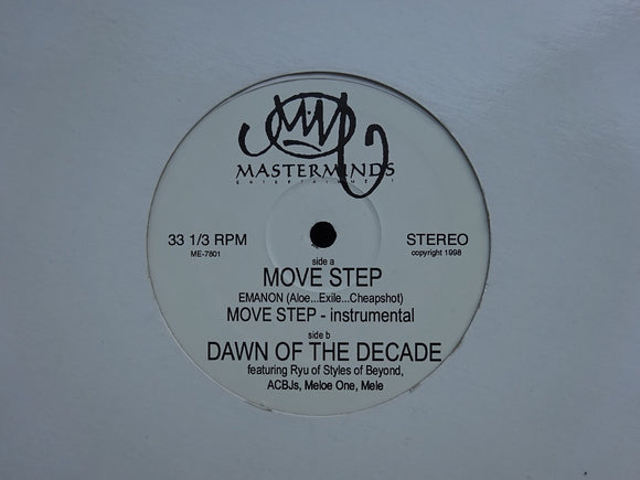 Emanon ‎– Move Step / Dawn of the Decade (12