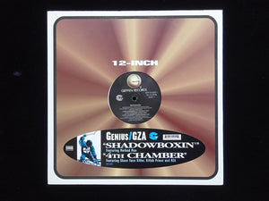 Genius - GZA ‎– Shadowboxin' / 4th Chamber (12")