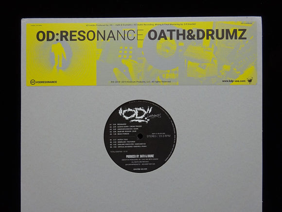 OD (Oath & Drumz) ‎– Resonance (LP)