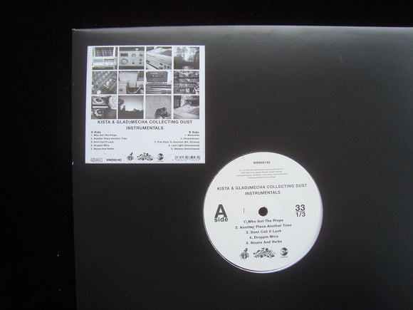 Kista & Glad2mecha ‎– Collecting Dust (Instrumentals) (LP)