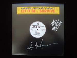 Ras Beats (feat. Masta Ace & Sadat X) ‎– Let It Be / Survive (12")