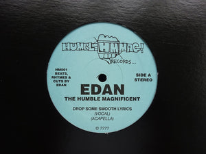 Edan The Humble Magnificent ‎– Drop Some Smooth Lyrics (12")