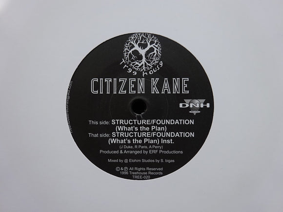 Citizen Kane ‎– Structure Foundation (What's The Plan) (7