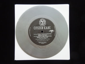 Citizen Kane ‎– Structure Foundation (What's The Plan) (7")