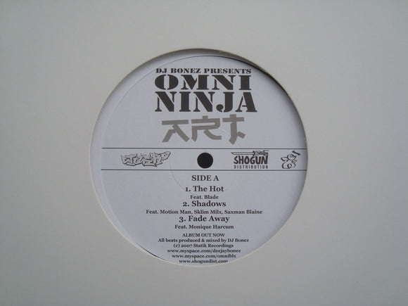 DJ Bonez pres. Omni ‎– Ninja Art (EP)
