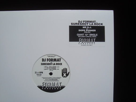 DJ Format feat. Sureshot La Rock ‎– Mr D.J. (12