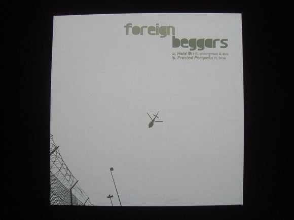 Foreign Beggars ‎– Hold On / Frosted Perspeks (12