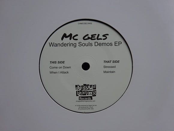 MC Gels ‎– Wandering Souls Demos EP (7