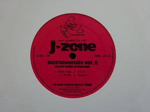 J-Zone ‎– The Pink Cookies Instrumentals (LP)