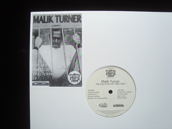 Malik Turner ‎– Hip Hop Homicide 1992-1994 (EP)