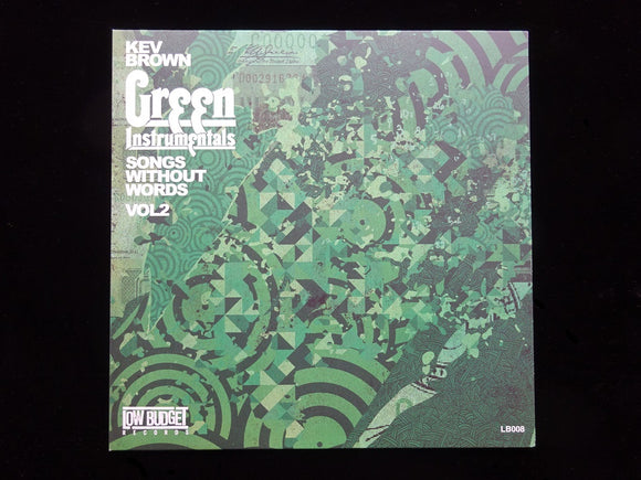 Kev Brown ‎– Songs Without Words Vol.2 (Green Instrumentals) (LP)